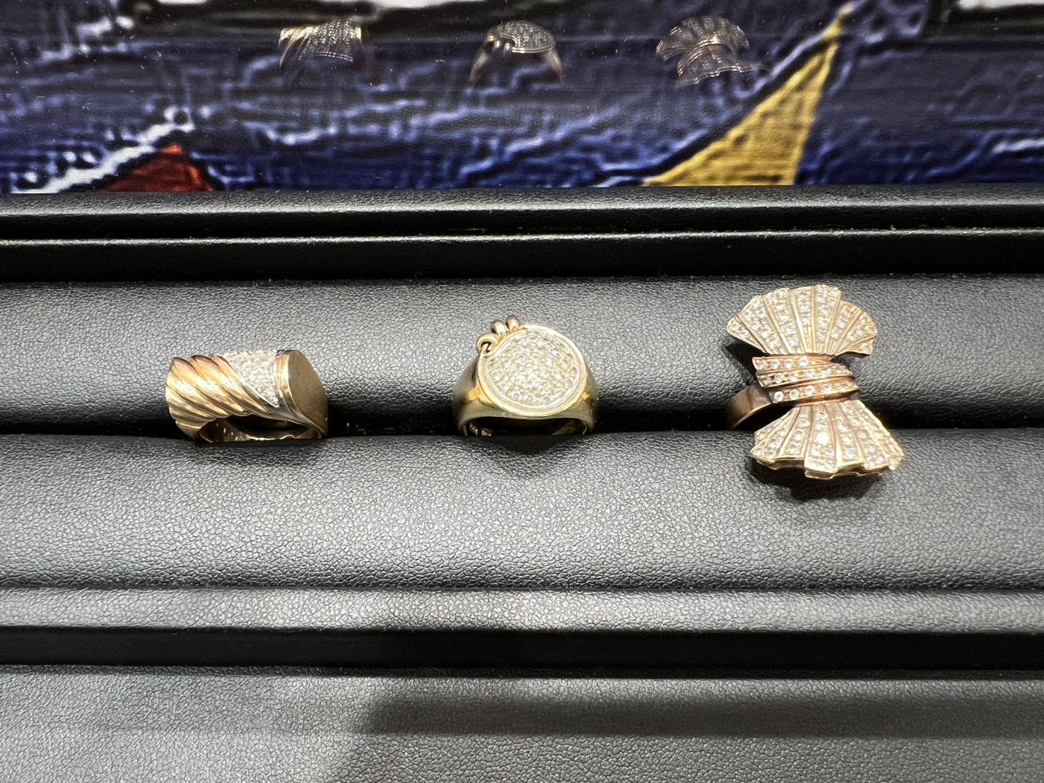18金リング　お買取りさせていただきました