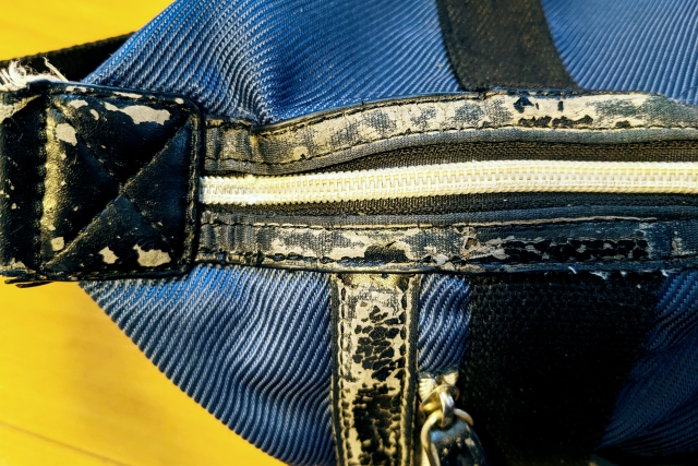 ダメージ部分の写真