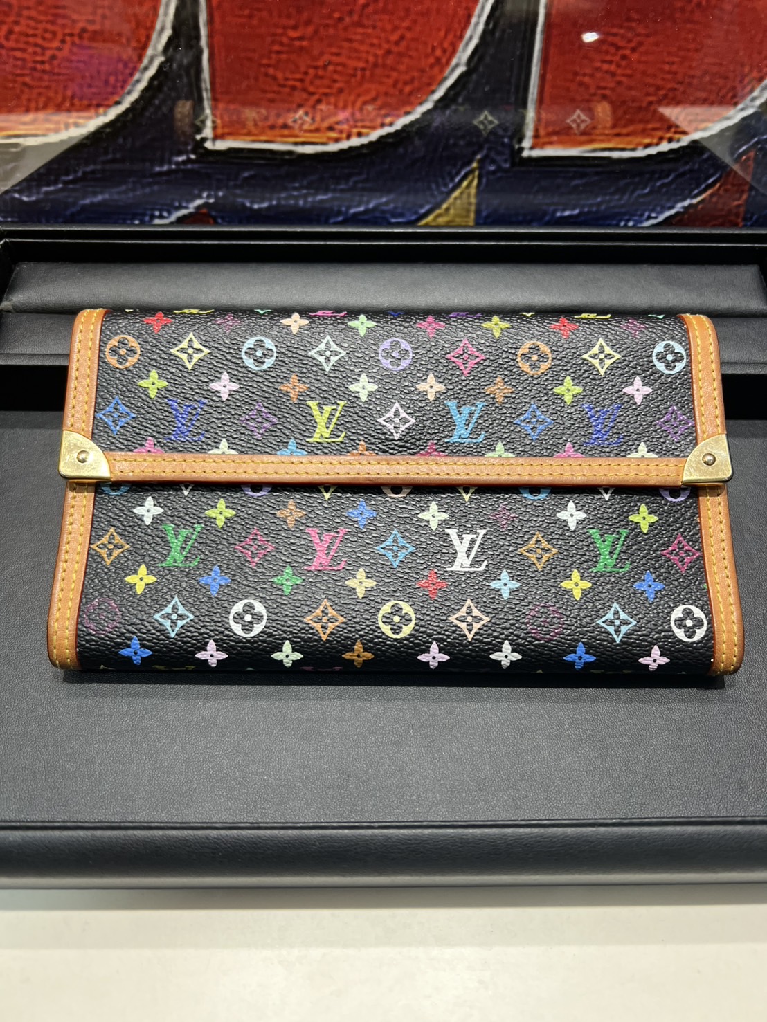LVマルチカラー長財布　買取させていただきました！