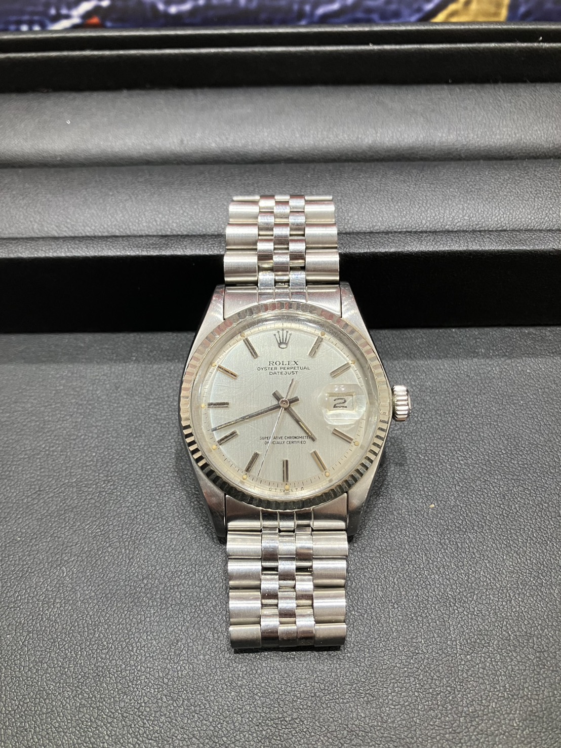 ROLEX　デイトジャスト　お買取りさせていただきました。