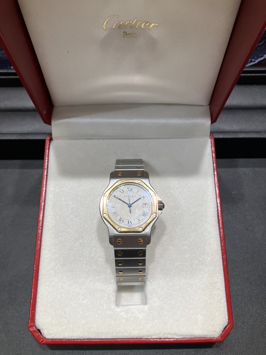 カルティエ　サントス　オクタゴンお買取りさせていただきました。