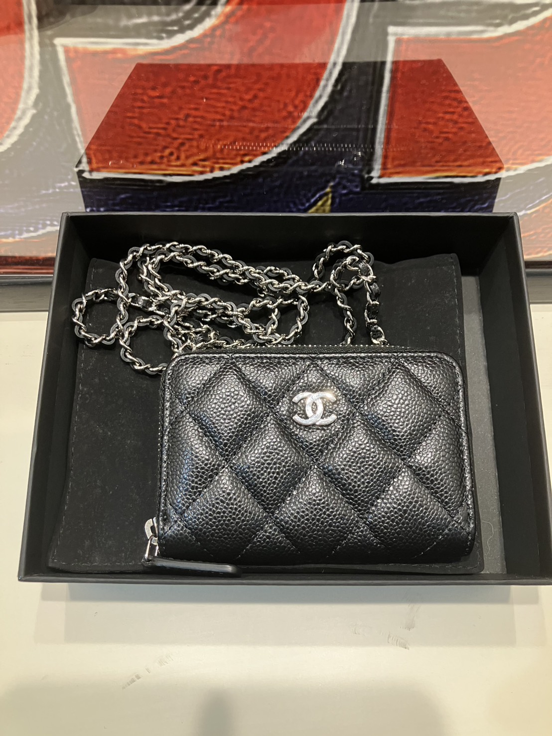 CHANELチェーンウォレットお買取りさせていただきました