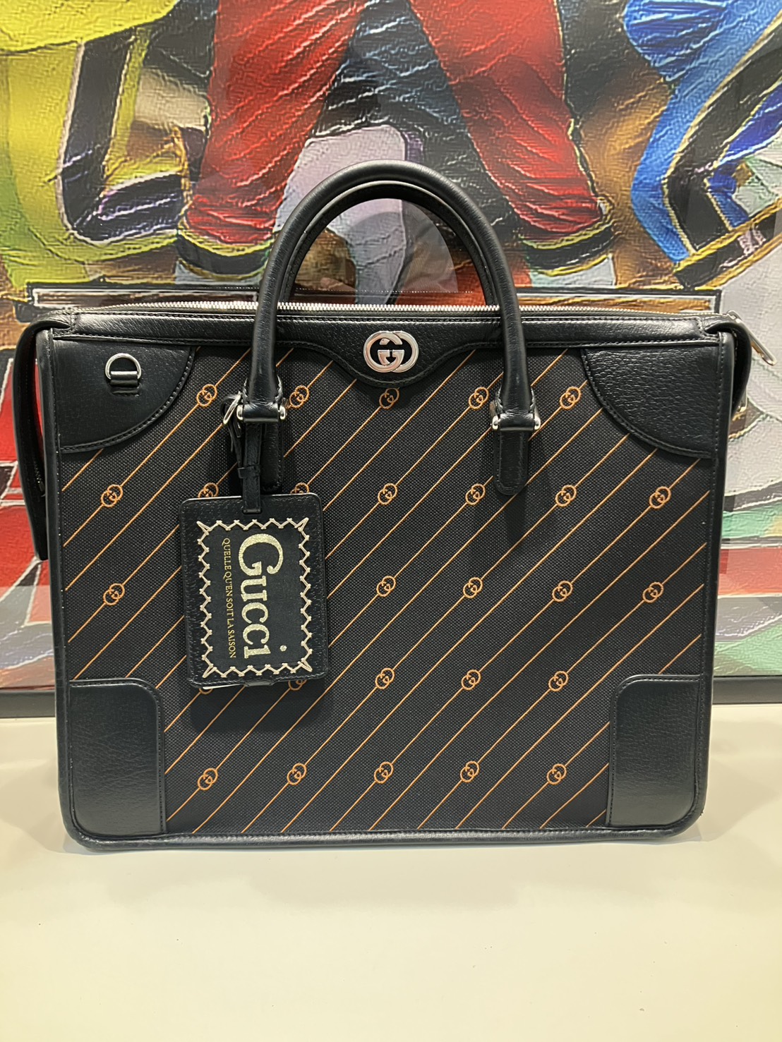 GUCCIビジネスバックお買取りさせていただきました